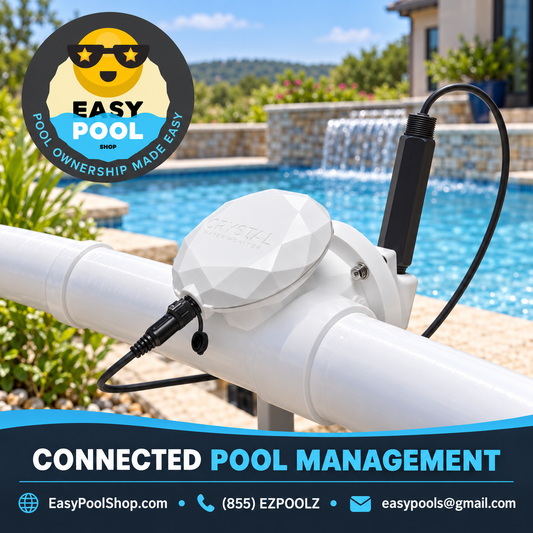 Connected Pool Management with Crystal Water Monitor by Easy Pool Shop